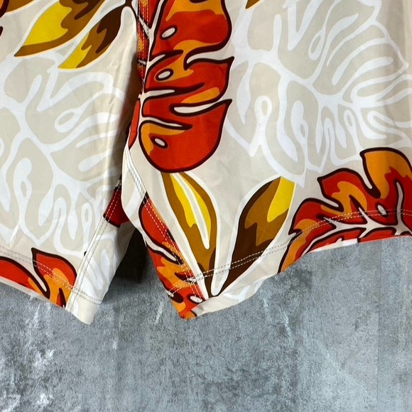 Hurley Men's Barely Bone Printed Phantom Classic Pull-On Board Shorts SZ 40 - Picture 6 of 13